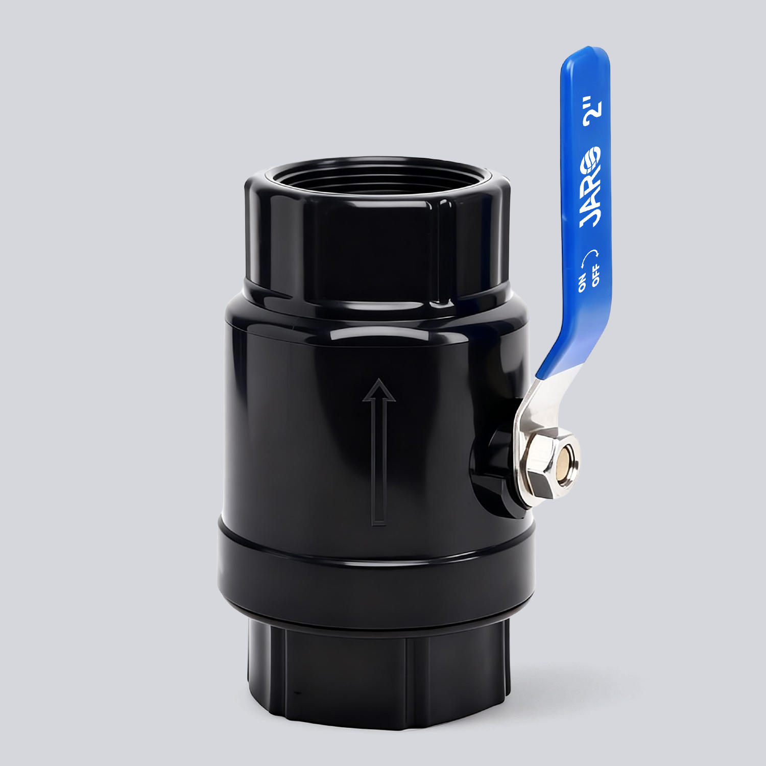 Two-Piece PVC Ball Valve (Metal Handle) 17 two pieces ball valve 1 1