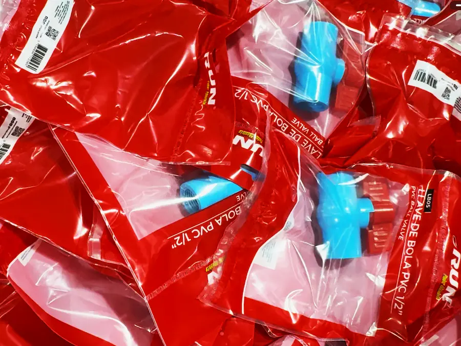 JARO compact ball valve OEM bulk packaging ready for distributor and private label shipment