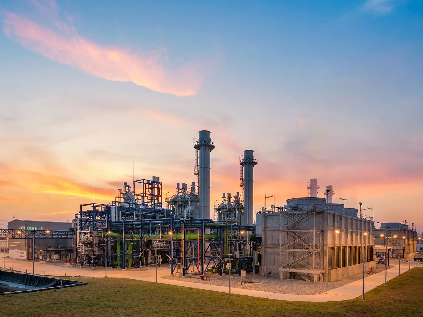 JARO SCH80 valves and pipe fittings installed in chemical processing plant piping systems