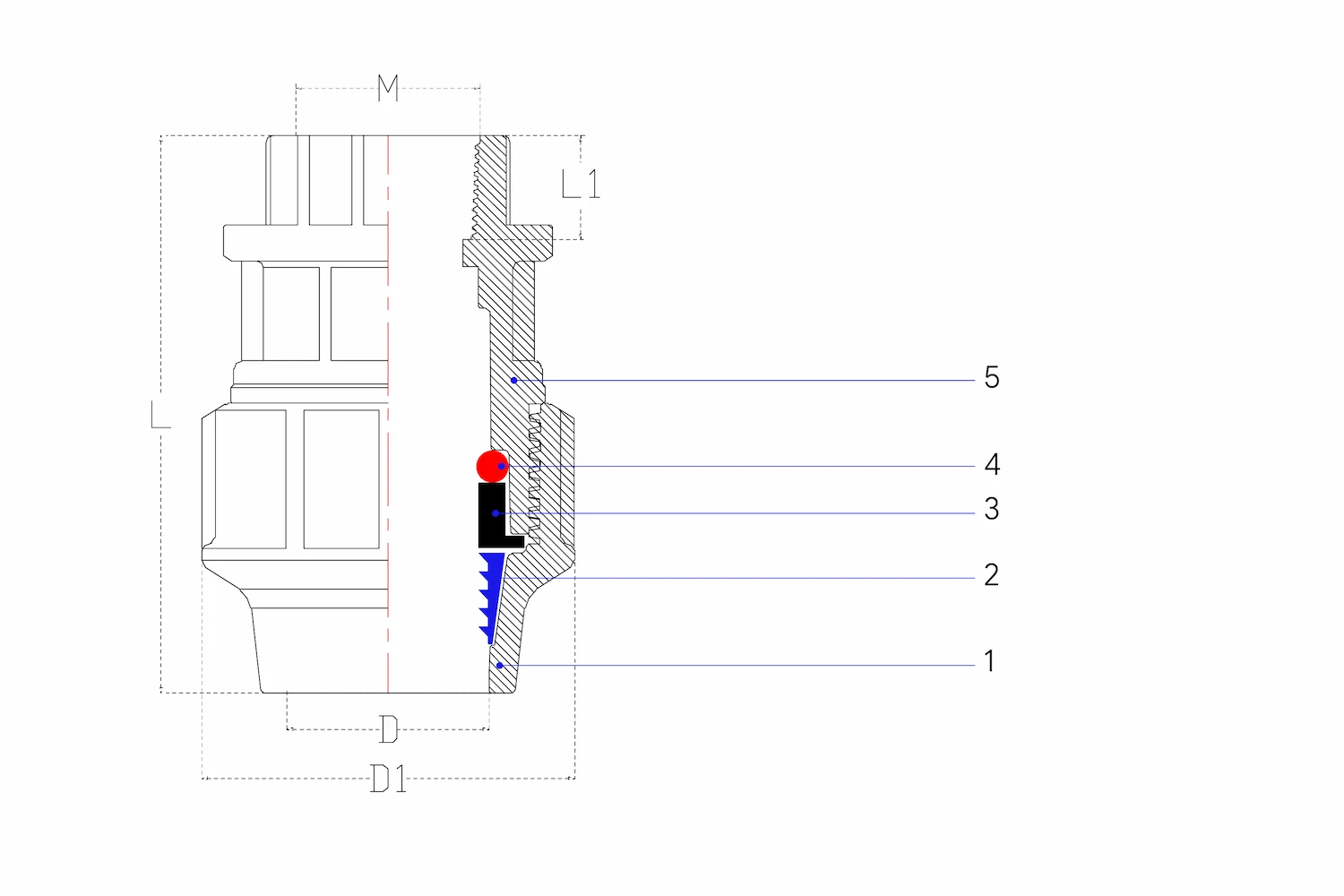 pp-compression-fitting-female-adaptor-structure-diagram-china 7 pp compression fitting female adaptor structure diagram china 1