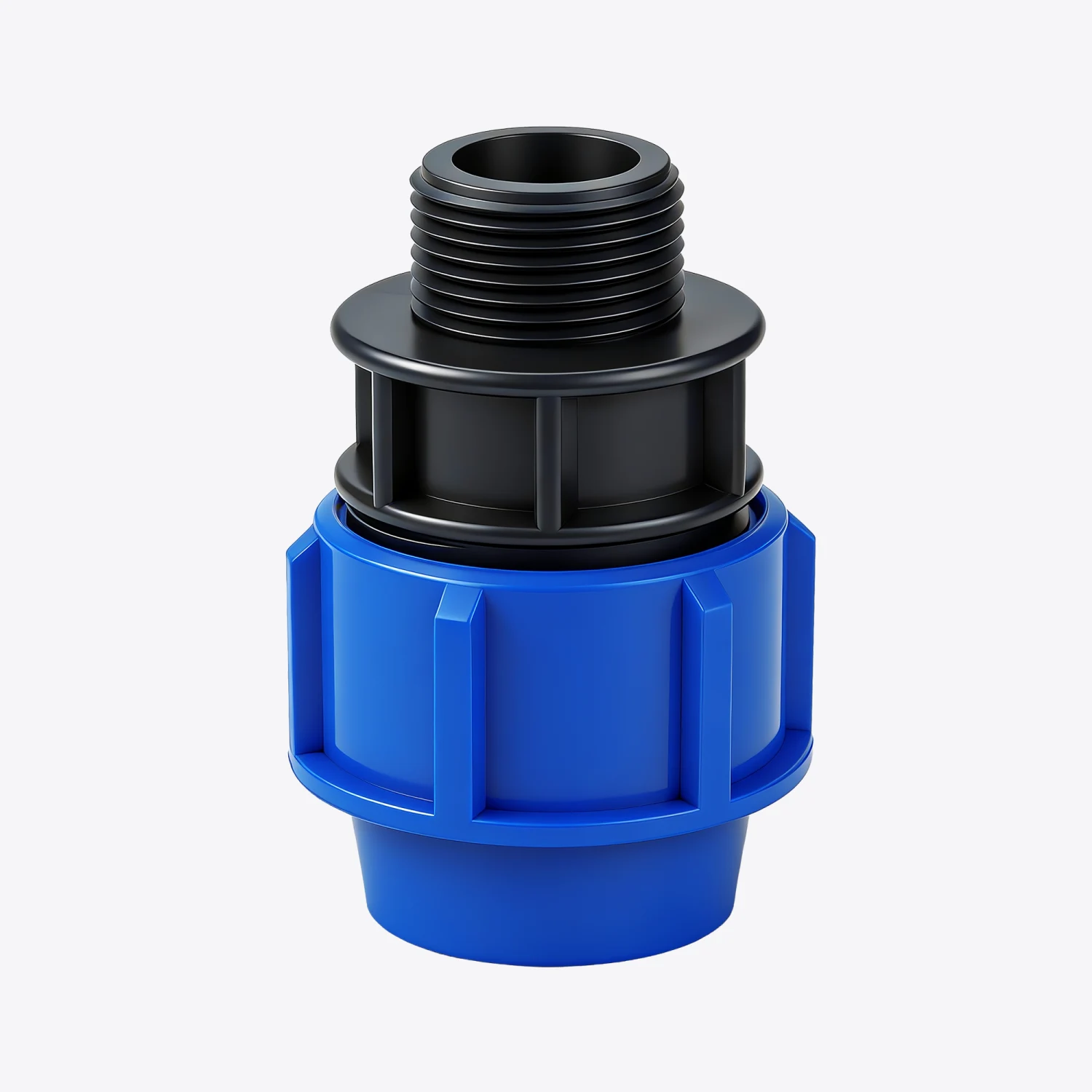 PP Male Threaded Adapter 12 Male Adaptor 02 JRP07